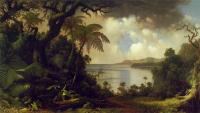 Heade, Martin Johnson - View from Fern Tree Walk Jamaica